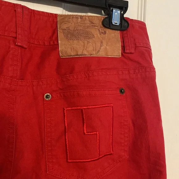 Red L.A.M.B. Pants - like denim - Picture 7 of 10